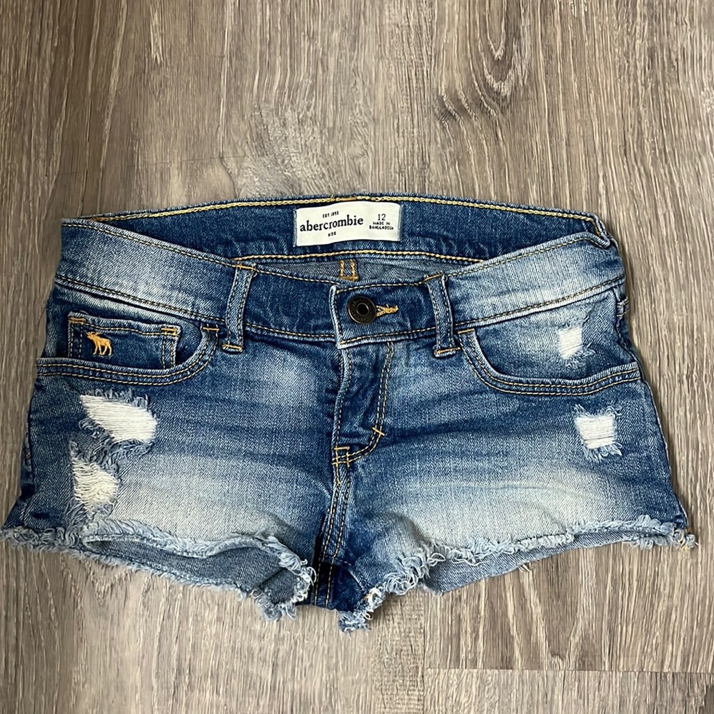 Kids 12 Abercrombie Jean Shorts